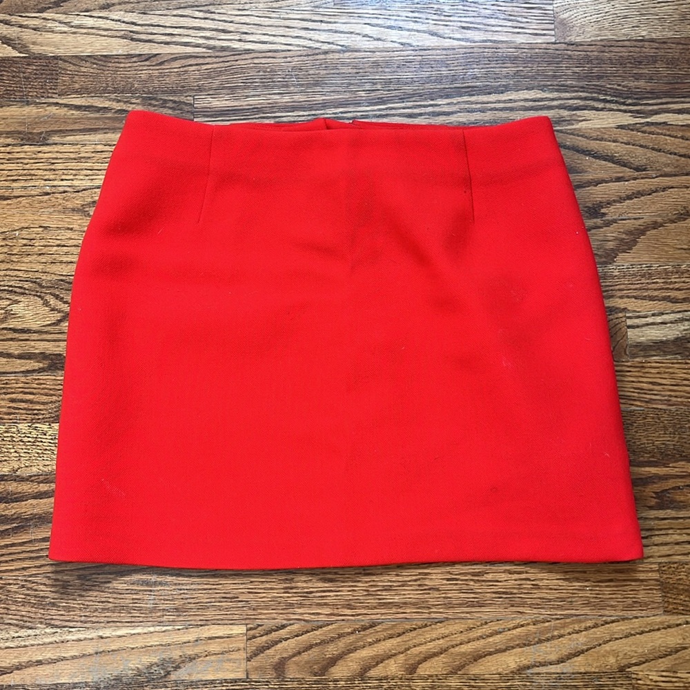 Red Mini Skirt